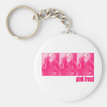 Pink Freud Keychains