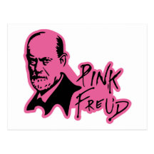 PINK FREUD Psychoanalysis Sound Edition Tarjetas Postales
