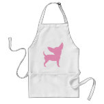 Pink Funny Chihuahua Apron