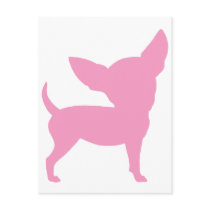Pink Funny Chihuahua