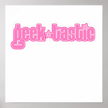 Pink Geektastic Print