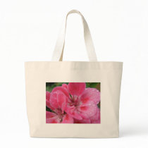 Pink Geranium Petals Bags