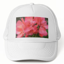 Pink Geraniums 2 Trucker Hats