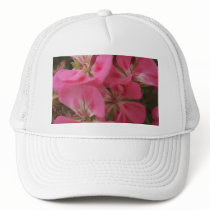 Pink Geraniums 4 Hats