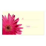 Pink Gerbera Daisy Special Occasion Place Card Business Cards