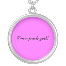 Pink Girl necklace