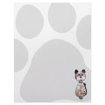 Pink Glass-Bead Cat letterhead