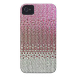 Pink Glitter Bling Diamond Cover Iphone 4 Cases
