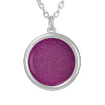 Pink Glitter Pendants