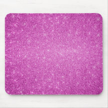 Pink glitter stars mousepads