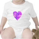 Pink Glittery Heart  Shirt