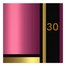 Pink & Gold Birthday Invitation