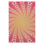Pink & Gold Star Spiral: Stationery Design