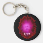 Pink Gothic Personalized keychain