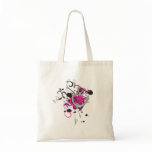 pink gothic skull and anchor vector art design bags