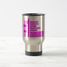 Pink Granddaughters : Number One Granddaughter Mugs