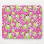 Pink Green Love Frogs