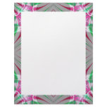 pink grey fantasy letterhead