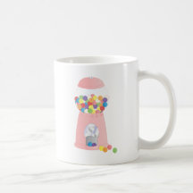 Pink Gumball Machine Coffee Mugs
