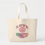 Pink Gymnastics Gifts Canvas Bags
