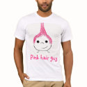 Pink hair guy t-shirts