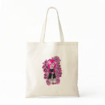 pink hair punk emo girl vector art bags