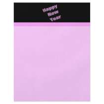 pink Happy New Year Full Color Flyer