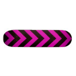 Pink hazard skate decks