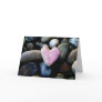 Pink Heart Of Stone Card