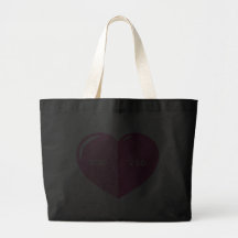Pink Heart Pill Capsule Canvas Bags