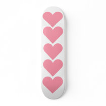 Pink Heart Skatebaord Skateboard