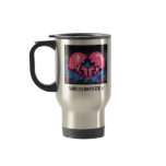 PINK HEART SKULLS COFFEE MUGS