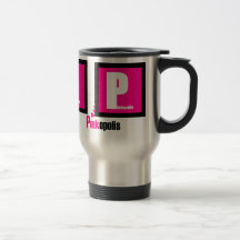 Pink Hearts on the Go! Mug