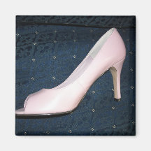 Pink High Heel Pumps/shoes Refrigerator Magnets