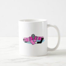 Pink Hockey Goalie Coffee Mugs