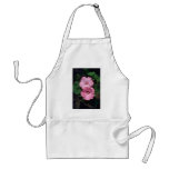Pink Hollyhock (Laveatera Trimestris) flowers Apron