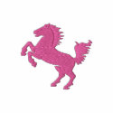 Pink horse embroidered shirts
