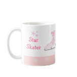 Pink Ice Skates - Star Skater Mugs