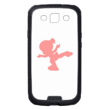 Pink Ice Skating Girl Samsung Galaxy SIII Case