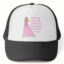 Pink is for Princesses Breast Cancer Products Mesh Hat