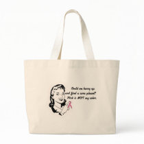 Pink is Not My Colour! Tote Bags