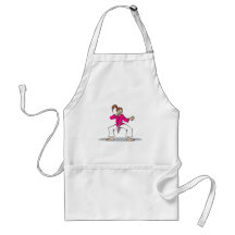 Pink Karate Aprons