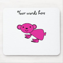 Pink koala mousepad