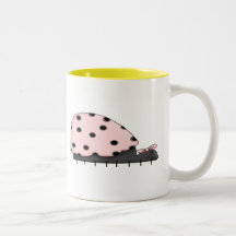 Pink Lady Bug IV Mug