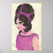 Pink Lady Canvas Print