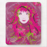 Pink Lady Flowers mousepad