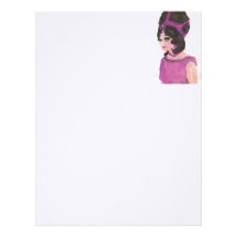 Pink Lady Letterhead Design