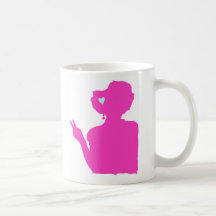 Pink lady mug