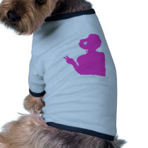 Pink lady pet shirt