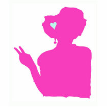 Pink Lady Photo Sculpture